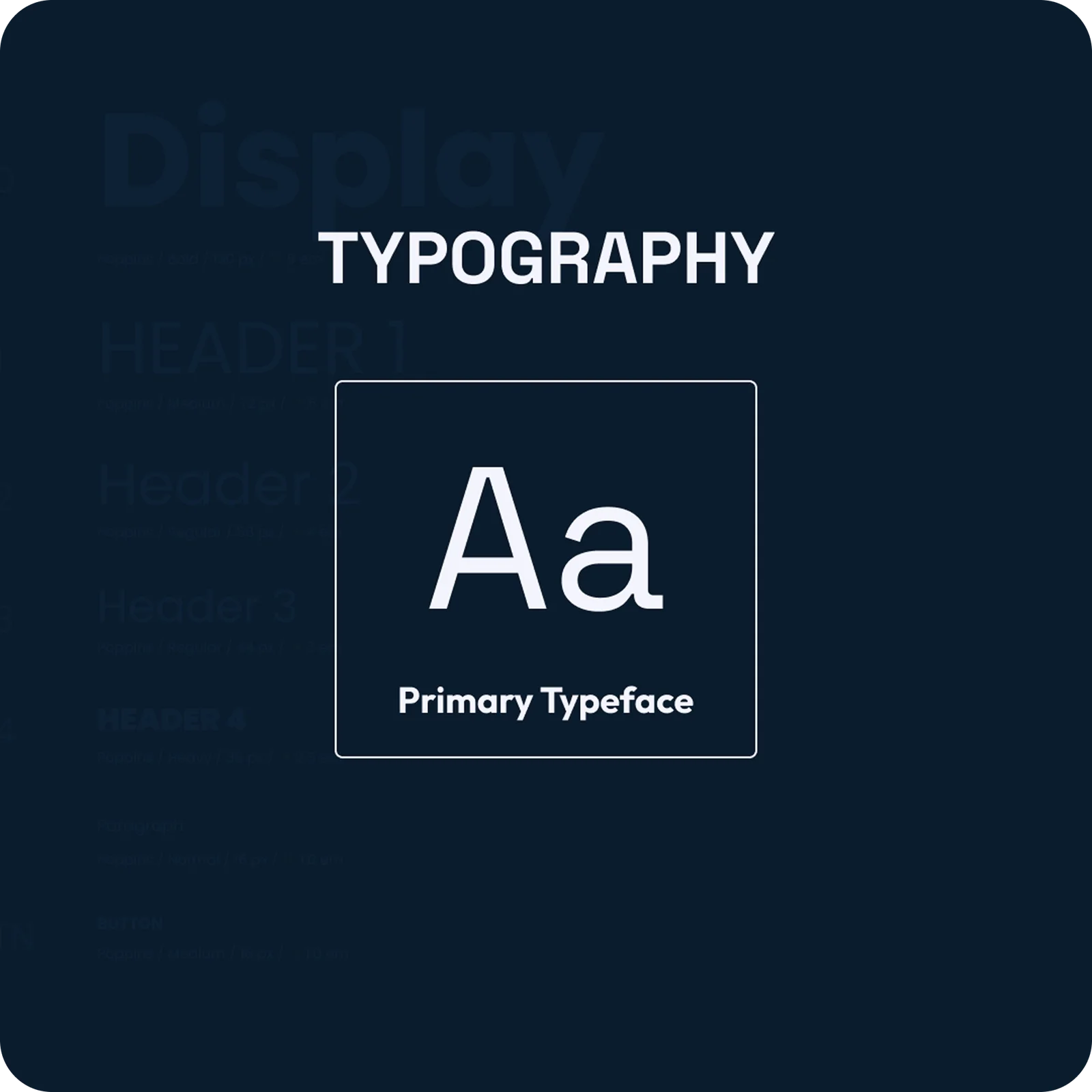 Architecting Scale — typography system: primary typeface