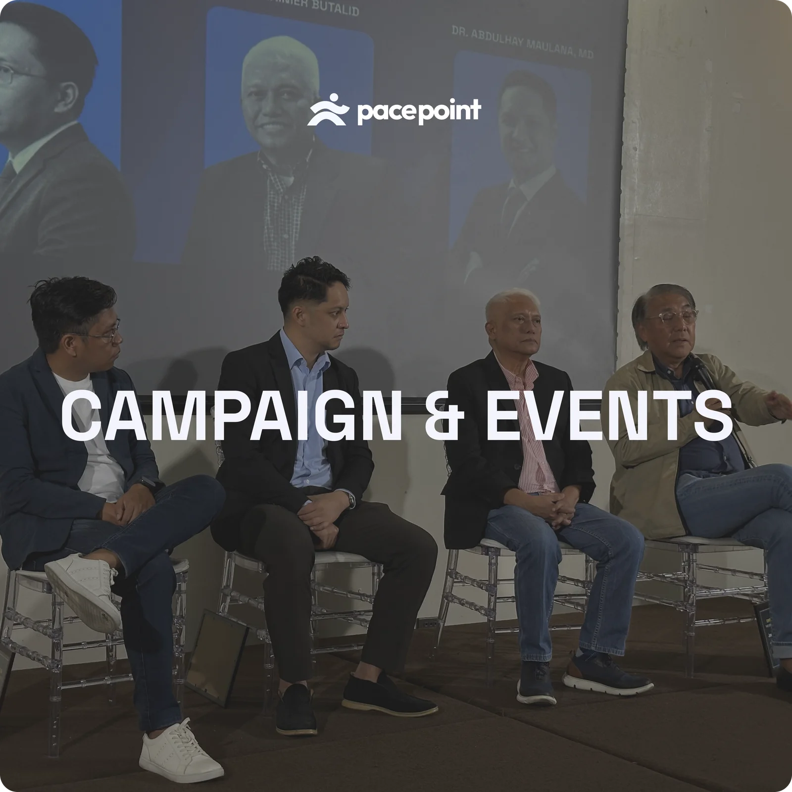 Architecting Scale — campaign and events key visual from the panel session