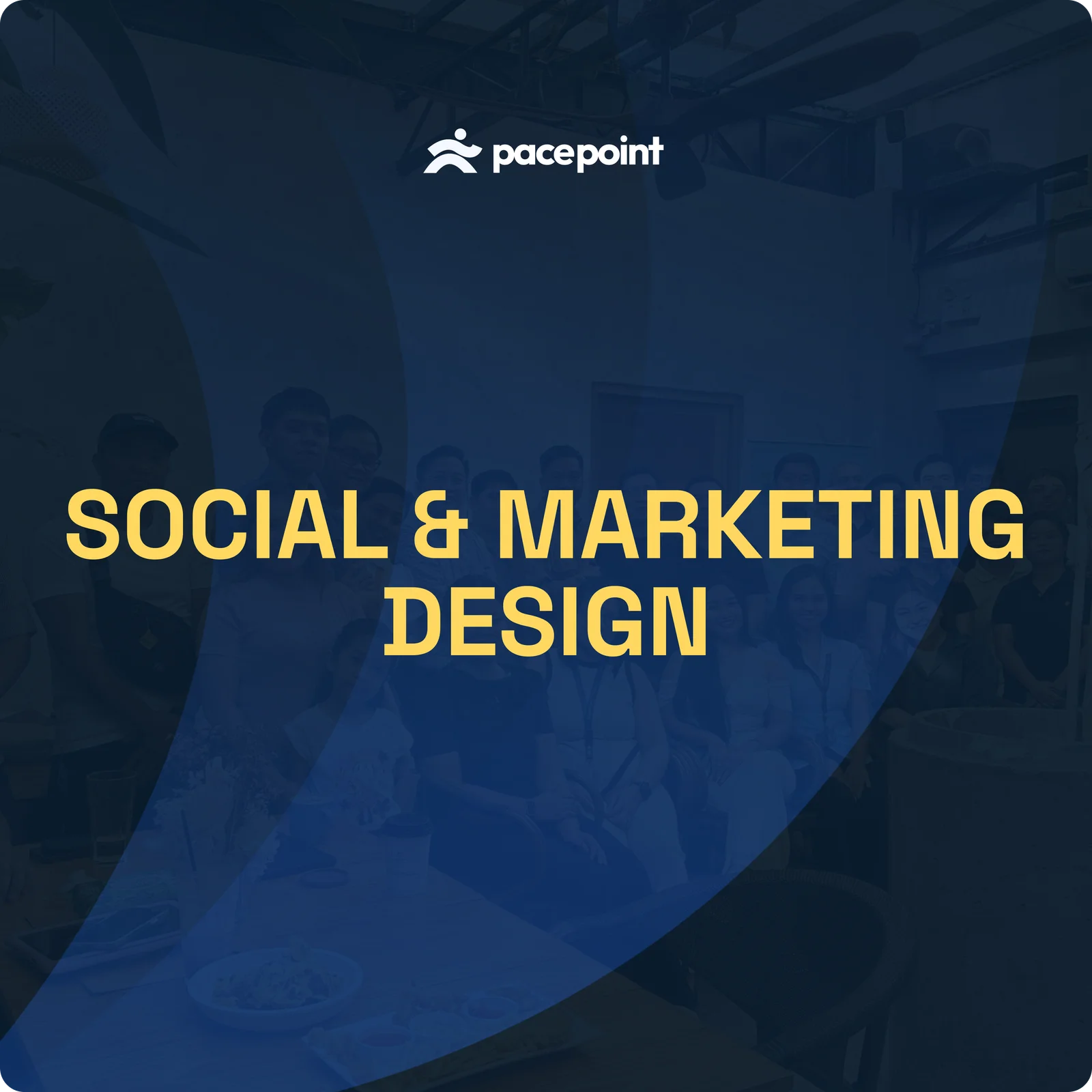 Architecting Scale — social and marketing design key visual