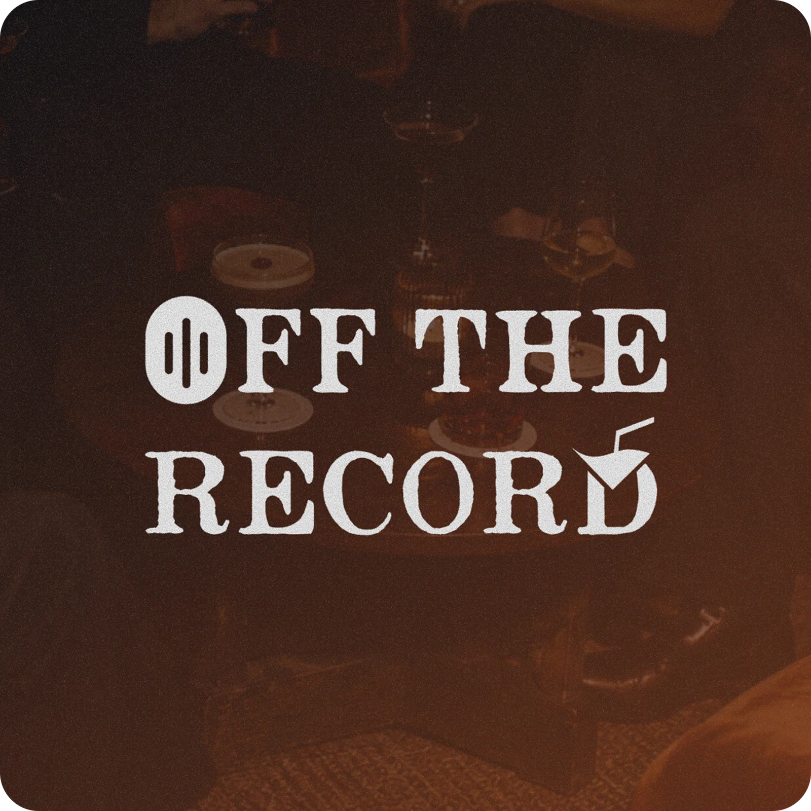 Off the Record — primary wordmark lockup
